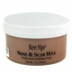 Ben Nye, Nose-Scar Wax, Lt Brown, 1oz