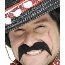 Smiffys Beards & Tashes Mexican Bandit Tash