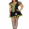 Leg Avenue Daisy Bee, Full Figure Female Costumes