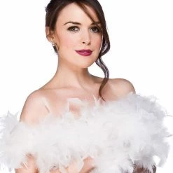 Wicked Boas, Fans & Parasols Boa, Feathered, White 60g