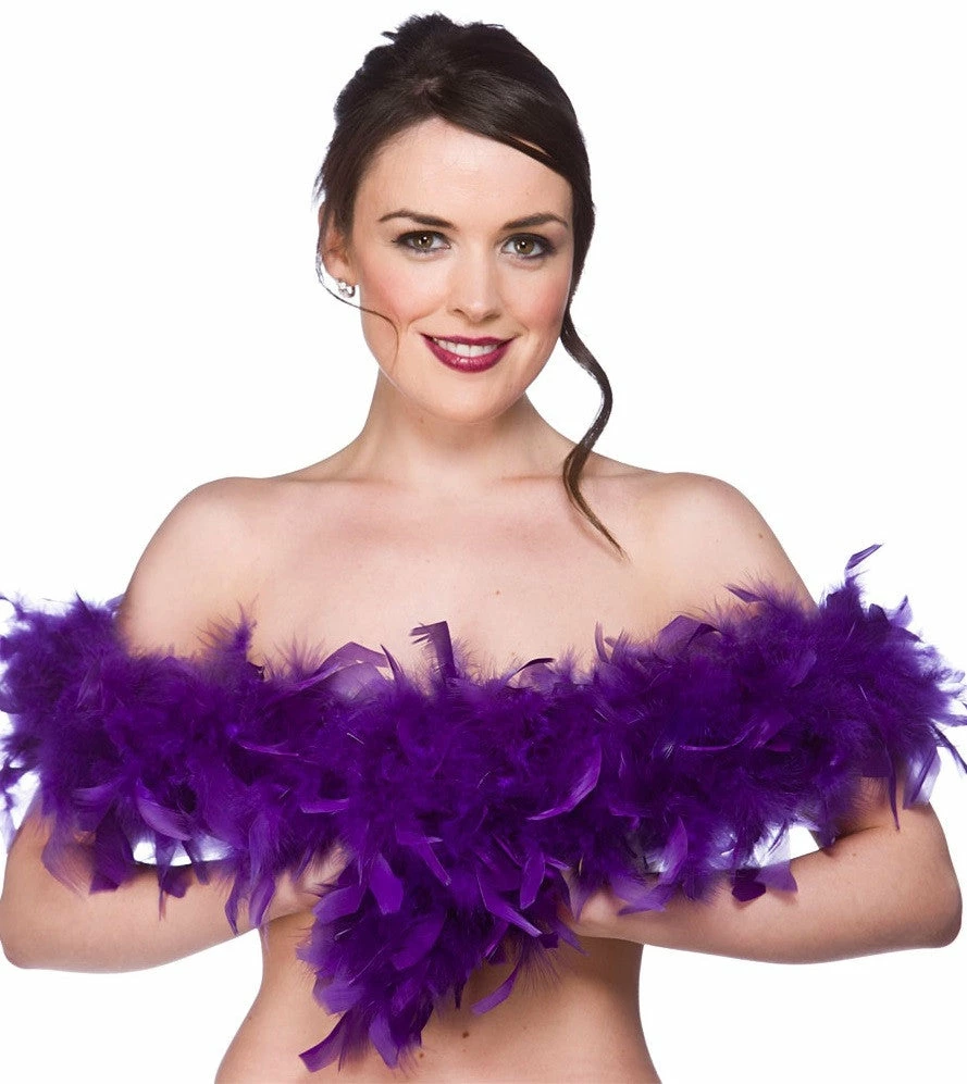 Wicked Boas, Fans & Parasols Boa, Feathered, Purple 60g 1 Wicked Boas, Fans & Parasols Boa, Feathered, Purple 60g