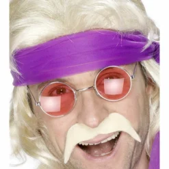 Smiffys 70's Tash, Blonde