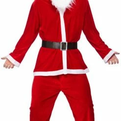 Wicked Santa Suit, Velour
