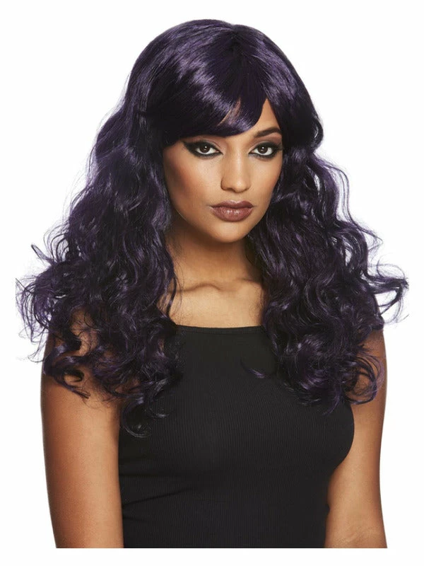 Smiffys Gothic Seductress, Black & Purple 1 Smiffys Gothic Seductress, Black & Purple