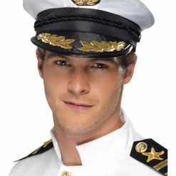 Smiffys Captain Hat Army, Sailor & Pilot