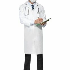 Smiffys Doctor, Lab Coat Male Costumes
