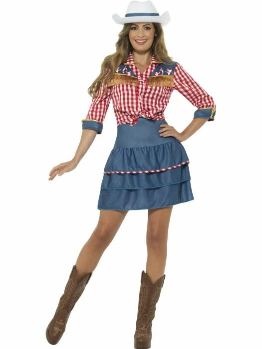 Smiffys Rodeo Doll Costume Female Costumes 1 Smiffys Rodeo Doll Costume Female Costumes