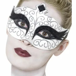 Smiffys Eyemask, Gothic Swan