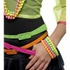 Smiffys Beaded Bracelets, Neon