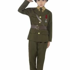 Smiffys Army Officer Kids Costumes All