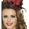 Smiffys Mini Top Hat, Red