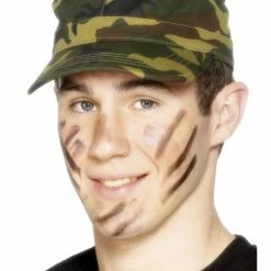 Smiffys Army Cap Army, Sailor & Pilot