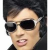 Smiffys Elvis Glasses, Silver 1960's & 70's