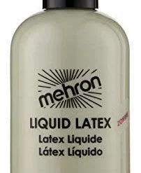 Latex & Wax Mehron, Liquid Latex, Zombie 4.5fl.oz.