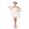 Wicked Female Costumes Showtime Flapper - White