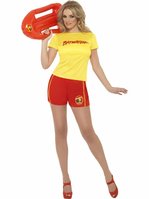 Smiffys Female Costumes Baywatch Beach Costume 1 Smiffys Female Costumes Baywatch Beach Costume