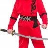 Wicked Boys Power Ninja - Red