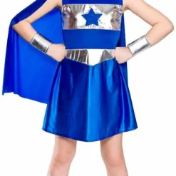 Wicked Comic Book Superheroes Super Hero - Blue