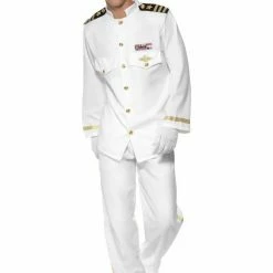 Smiffys Captain, Deluxe Male Costumes