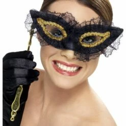 Smiffys Fastidious Eyemask Masquerade