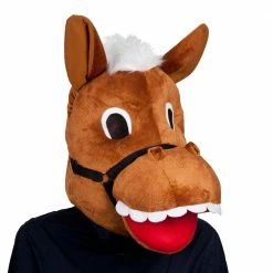 Wicked Plush Horse Mask Animal Masks Full Overhead