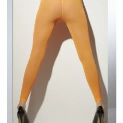 Vendor-unknown Hoisery Tights, Neon Orange