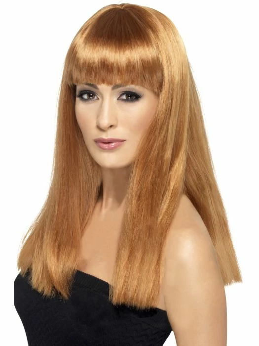 Smiffys Glamourama Wig, Auburn Womens 1 Smiffys Glamourama Wig, Auburn Womens