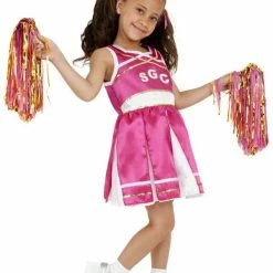 Smiffys Cheerleader, Pink Around The World Kid's