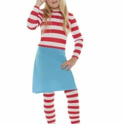Smiffys Where's Wally? Wenda Kids Costumes All