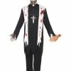 Smiffys Zombie Priest Male Costumes