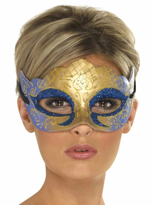Smiffys Masquerade Colombina Farfalla Mask 1 Smiffys Masquerade Colombina Farfalla Mask