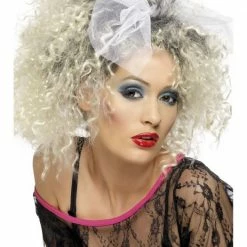 Smiffys 80's Wild Child Wig Blonde