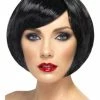 Smiffys Babe Wig, Black Womens