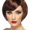 Smiffys Babe Wig, Brown Womens