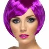 Smiffys Babe Wig, Purple