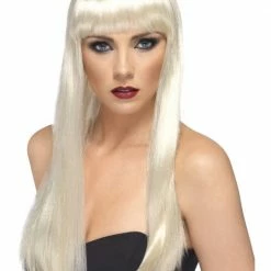 Smiffys Beauty Wig, Blonde Womens