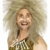 Smiffys Mens Caveman Wig, Crazy Wig