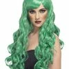 Smiffys Desire Wig, Green