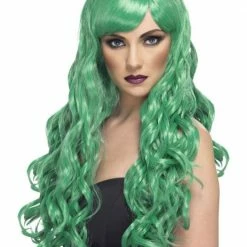Smiffys Desire Wig, Green