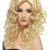Smiffys Womens Glamour Wig, Blonde