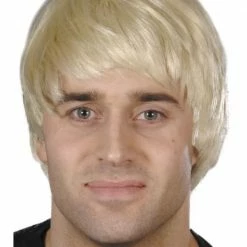 Smiffys 90's Guy Wig, Blonde