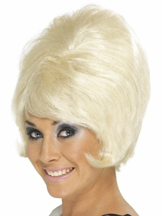 Smiffys 60s Beehive Wig, Blonde Womens 1 Smiffys 60s Beehive Wig, Blonde Womens