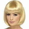 Smiffys Partyrama Wig, Blonde Womens