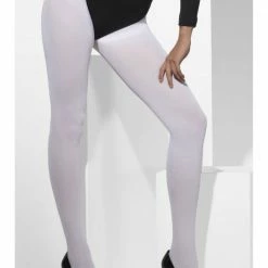 Smiffys Opaque Tights White