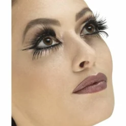Smiffys Eyelashes, Wings, Black