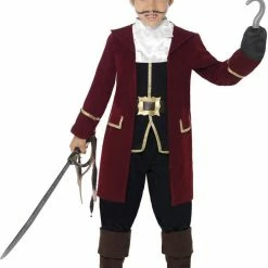 Smiffys Pirate Captain, Deluxe