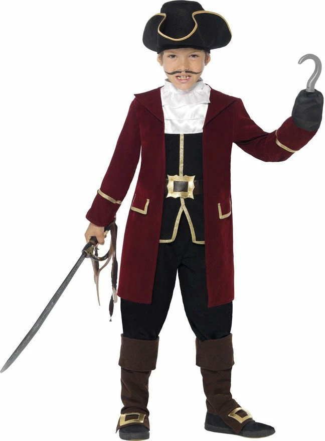 Smiffys Pirate Captain, Deluxe 1 Smiffys Pirate Captain, Deluxe