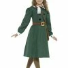 Smiffys WW2 Evacuee Girl Kids Costumes All
