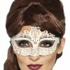 Smiffys Masquerade Filigree, Lace Eyemask