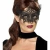Smiffys Masquerade Filigree, Lace Swirl Eyemask